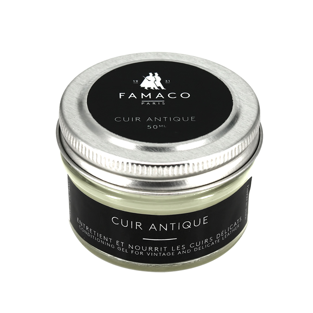 糊塗鞋匠 優質鞋材 L70 法國FAMACO復刻皮革滋養霜 50ml