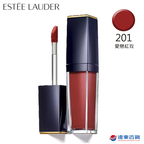 【官方直營】Estee Lauder 雅詩蘭黛 絕對慾望奢華美唇露-絲絨霧感 # 201 愛戀紅玫