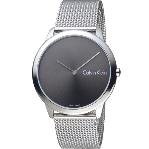 Calvin Klein 優雅米蘭帶石英錶 K3M211Y3