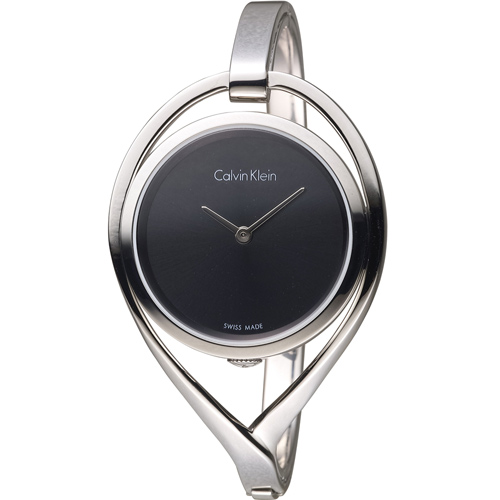 Calvin Klein light 精巧系列 復刻回憶時尚腕錶 K6L2S111 (size S) 黑