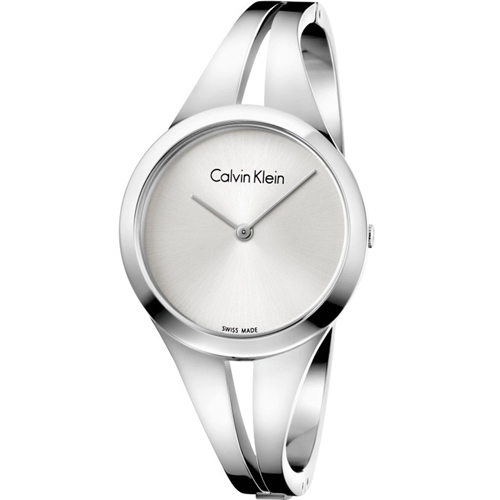 Calvin Klein Ladies Addict 迷戀經典手環錶 K7W2S116 白