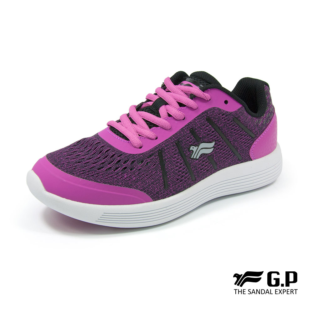 【G.P 女款經典休閒舒適輕量運動鞋】P5772W-45 桃紅色 (SIZE:36-40 共三色)