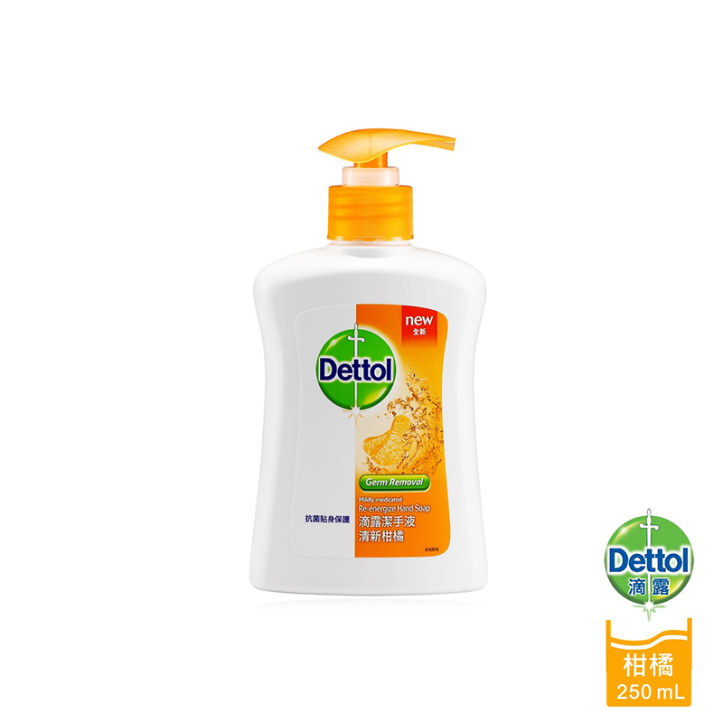 【滴露Dettol】清新柑橘潔手液(250ml)