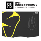 MIONIX SARGAS超細纖維布質塗層滑鼠墊(L)