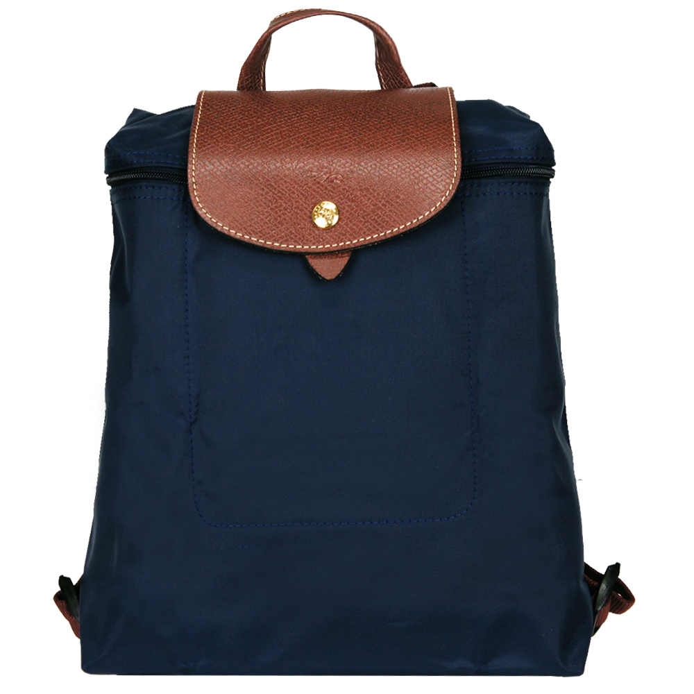 LONGCHAMP Le Pliage 摺疊後背包(海軍藍)