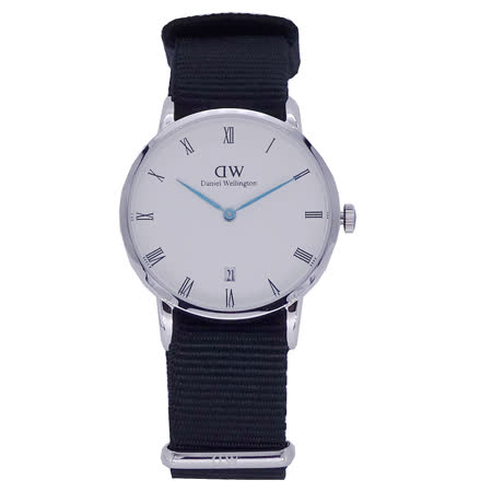Daniel Wellington
羅馬時尚黑帆布腕錶