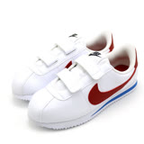 NIKE 中童 經典復古鞋 CORTEZ BASIC SL (PSV) 白藍紅-904767103 US13C-19CM