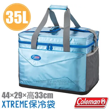 【美國 Coleman】35L XTREME軟式保冷袋.保冰袋.保溫袋.行動冰桶.保冰保鮮冰箱/聚會.露營野餐.釣魚.可搭配拖輪冰桶/CM-22215