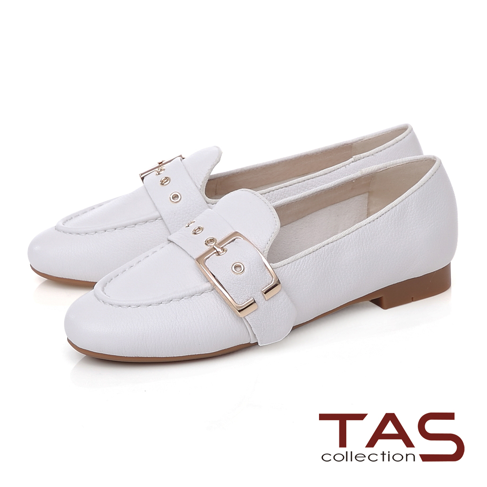 TAS
金屬皮帶扣樂福鞋