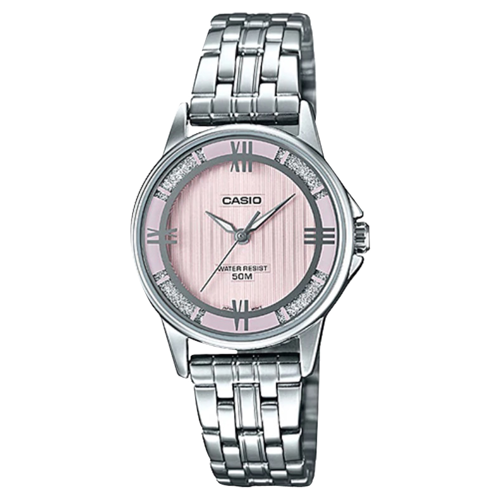 CASIO 卡西歐 氣質指針女錶 不鏽鋼錶帶 防水50米 LTP-1391D-4A2