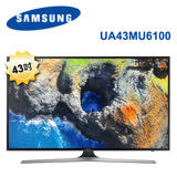 SAMSUNG 三星 40吋4K聯網LED液晶電視 UA43MU6100WXZW