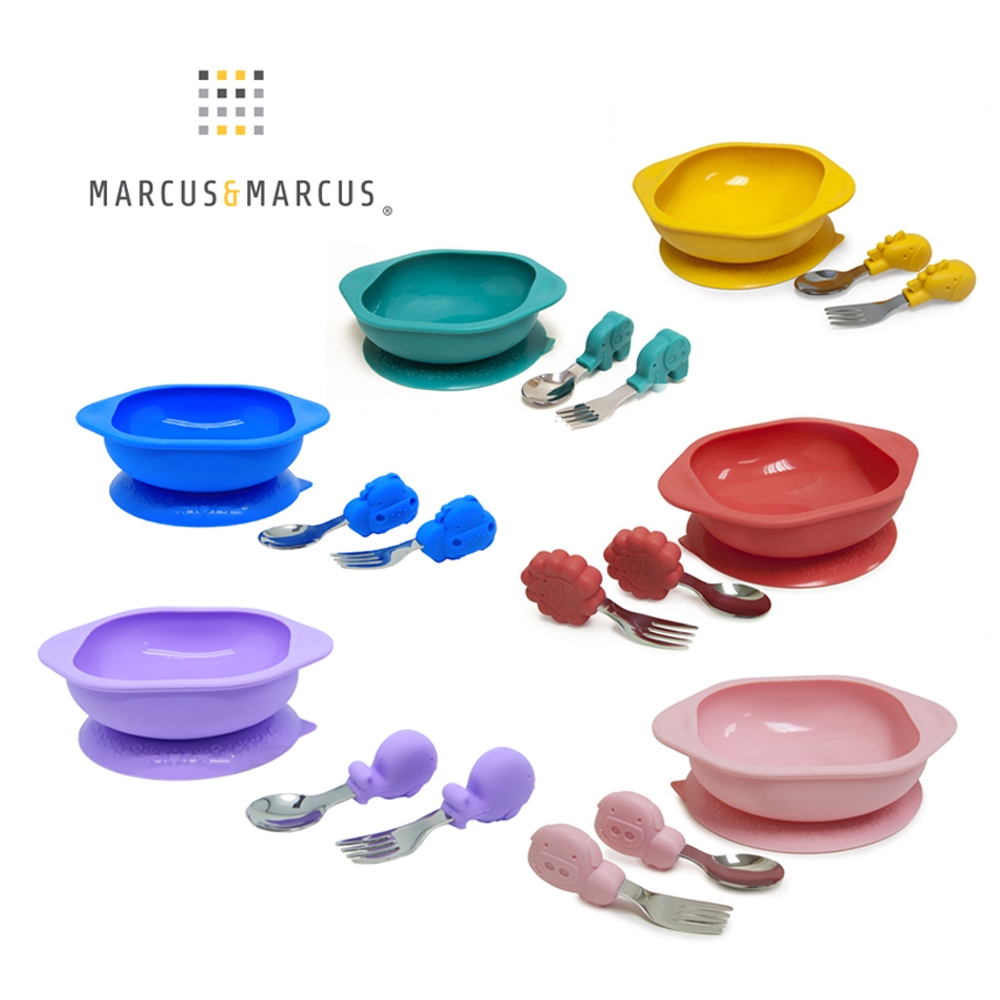 【MARCUS&MARCUS】動物樂園寶寶握握學習禮盒組(多款繽紛任選)