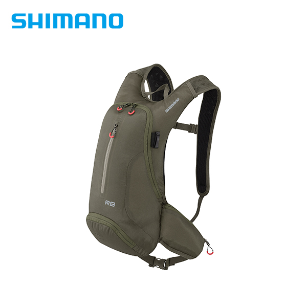 SHIMANO ROKKO 全功能背包-無水袋 8L 橄欖綠