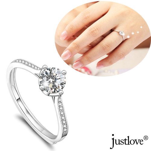 justlove璀璨配飾
八心八箭開運戒指