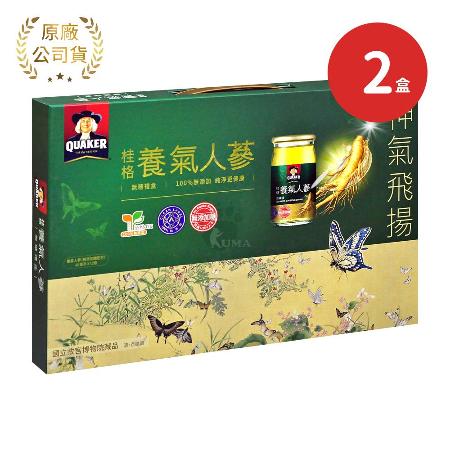 (2盒) 桂格 養氣人蔘 無糖禮盒 60mlx12瓶/盒