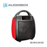 【AUDIOBOX】BBX 300  手提式藍芽無線多功能多媒體音箱_黑紅
