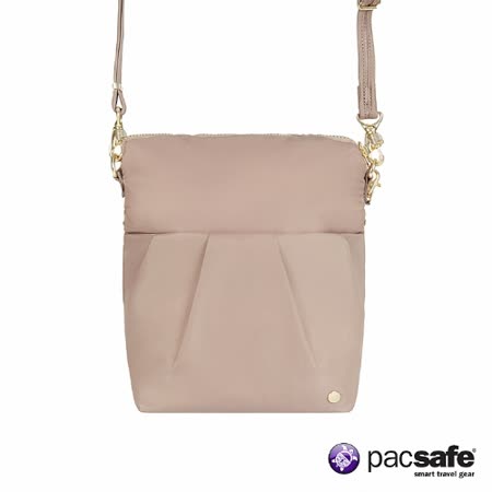 Pacsafe CITYSAFE CX CONVERTIBLE 可摺疊防盜側背包 (5L) (淺棕紅)