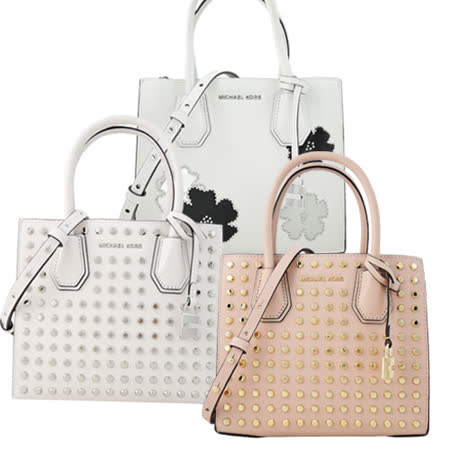 MICHAEL KORS 
牛皮手提/斜背包(中)