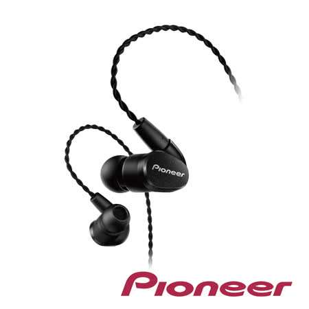 Pioneer SE-CH5BL Hi-Res 密閉動圈入耳式音樂耳機