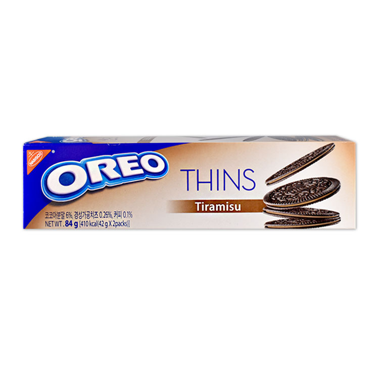 OREO 薄片夾心餅
提拉米蘇味 84G