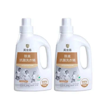 《黃金盾》除臭抗菌洗衣精1000ml x2入