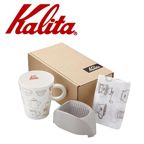 Kalita Kalita咖啡馬克濾杯組合(大象灰) #73116 1~2人份用