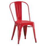 紅色工業風鐵椅