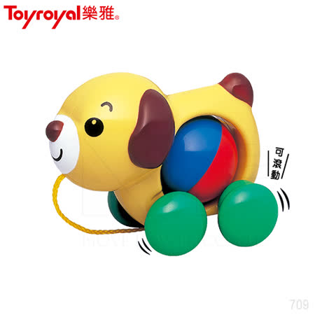 日本《樂雅 Toyroyal》手拉小狗