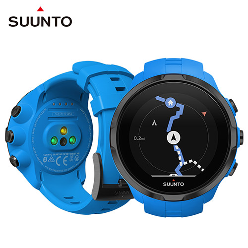 SUUNTO Spartan Sport Wrist HR Blue 彩色觸控運動鍛鍊多項目運動腕式心率GPS腕錶【經典藍】