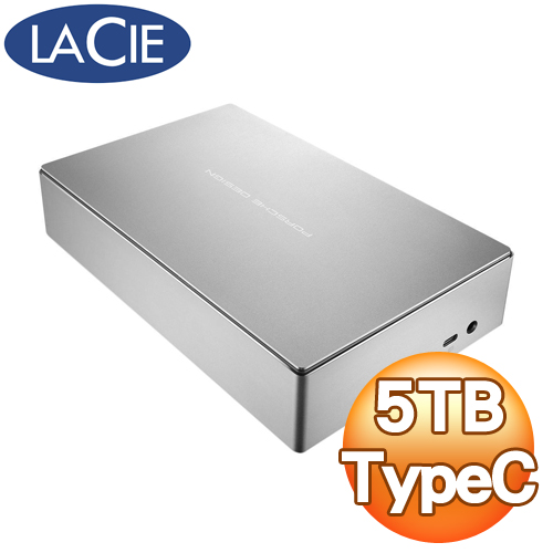 LaCie Porsche Design 5TB USB3.0 TypeC 3.5吋外接硬碟