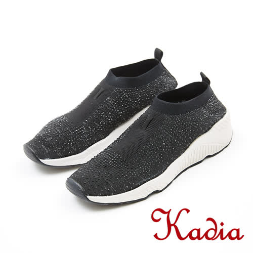 kadia.樂活輕量舒適休閒鞋(7522-95黑)