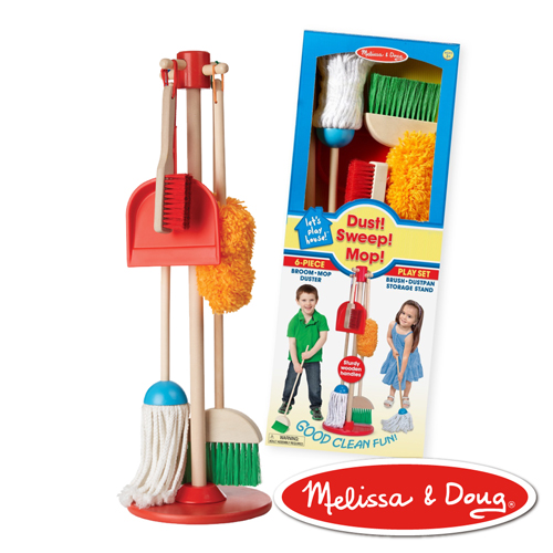 美國瑪莉莎 Melissa & Doug 角色扮演 - 幼兒掃地清潔工具組