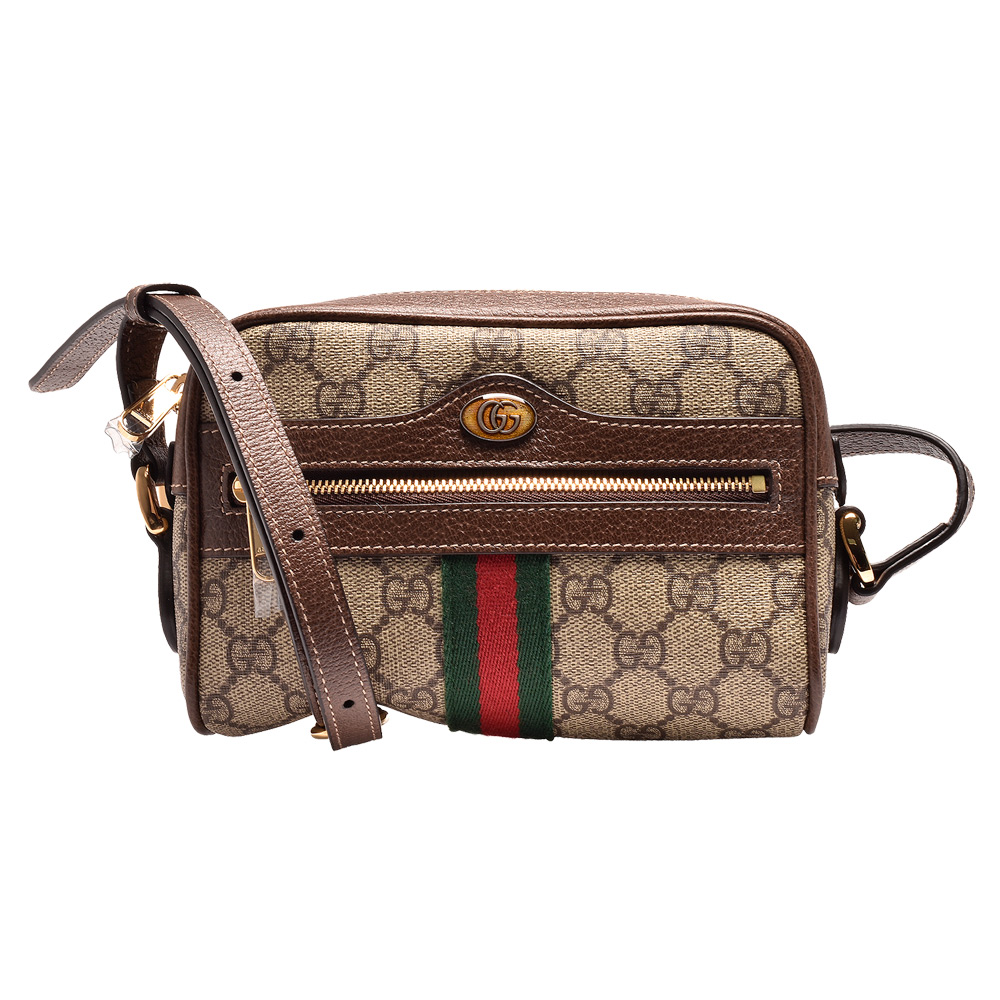 GUCCI 
Ophidia拉鍊斜背包