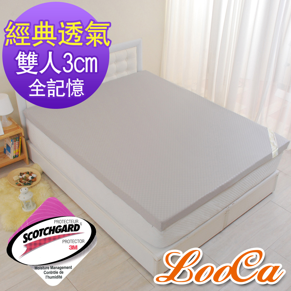 LooCa
3M吸濕排汗記憶床墊(雙人)