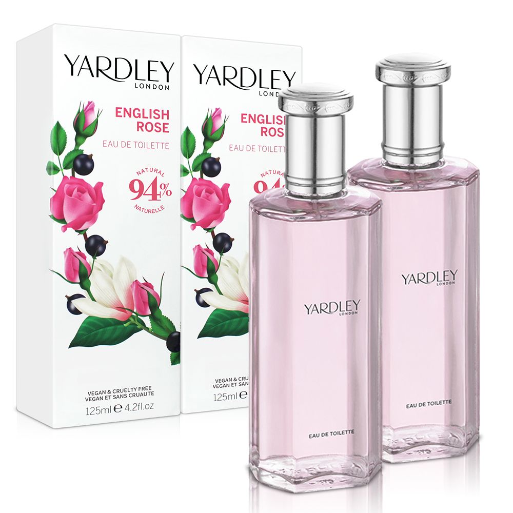 YARDLEY雅麗 
英國玫瑰淡香水125ml