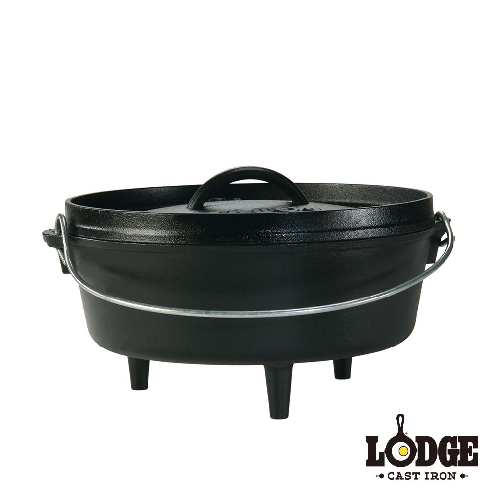 【美國Lodge】鑄鐵戶外荷蘭鍋 4Q