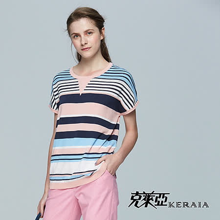 克萊亞
條紋純棉上衣