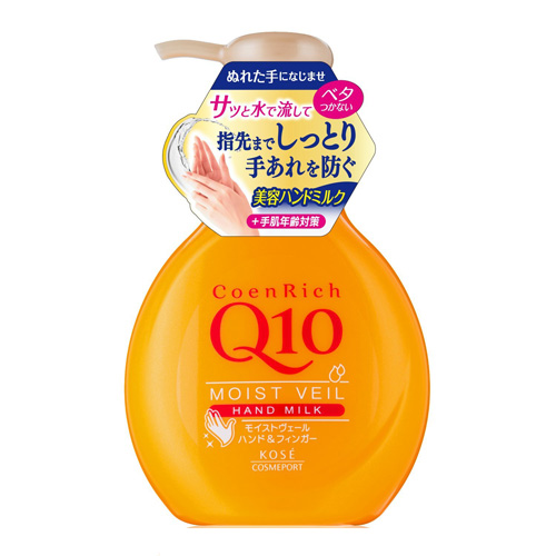 日本KOSE Q10水洗柔潤護手霜200ml