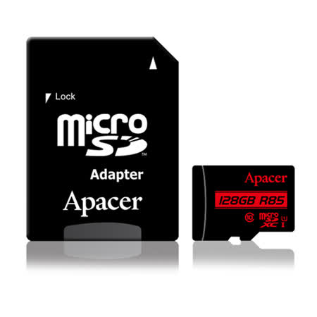 Apacer MicroSDXC UHS-I 
128GB C10 記憶卡 