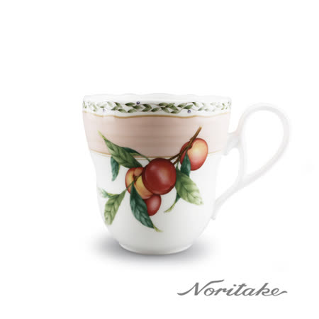 【日本Noritake】果園馬克杯-粉紅