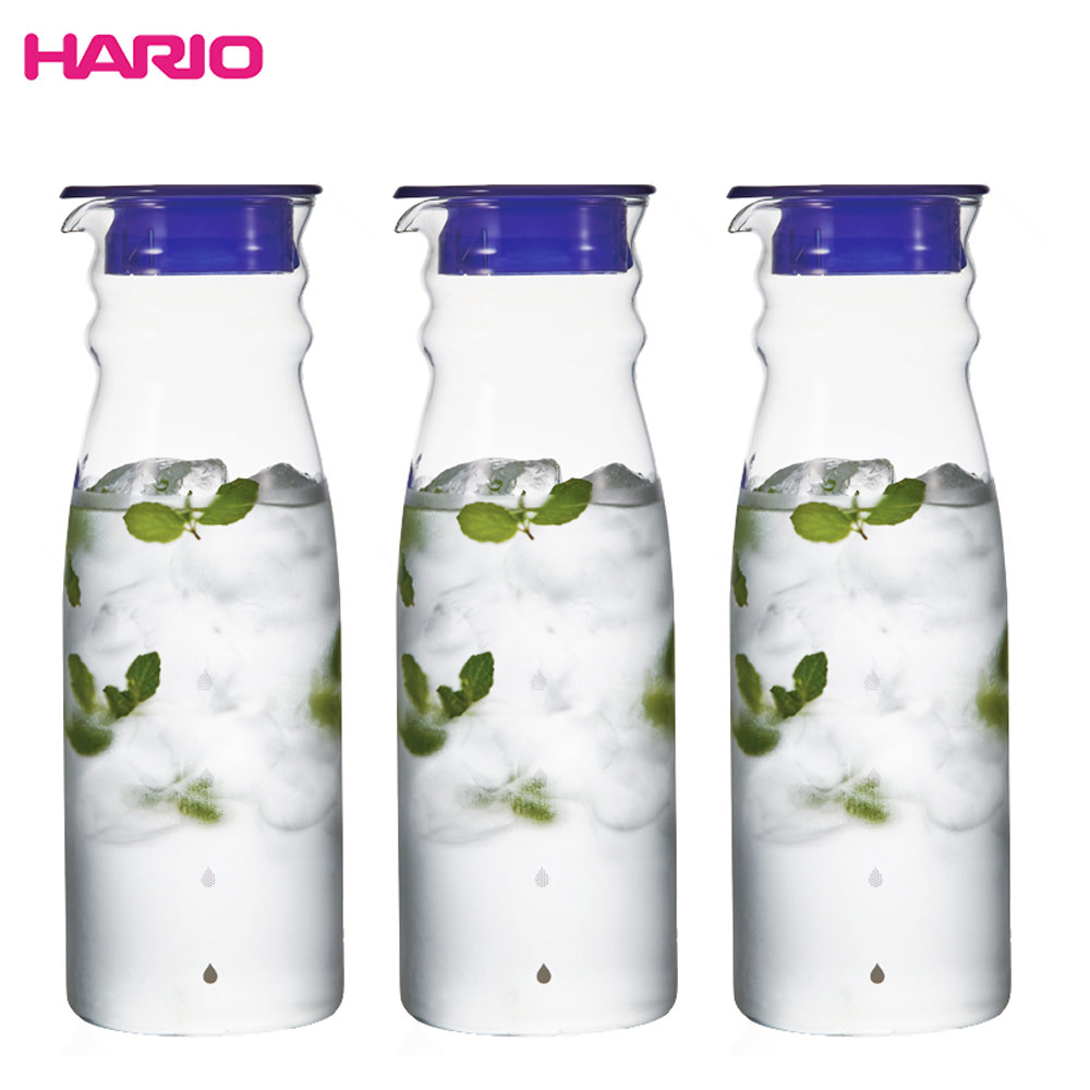 日本製HARIO
耐熱玻璃冷水壺3入