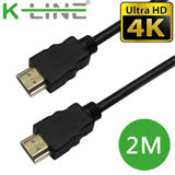 K-Line HDMI to HDMI 4K超高畫質影音傳輸線 2M