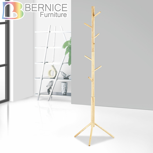 Bernice-造型全實木衣帽架(DIY)