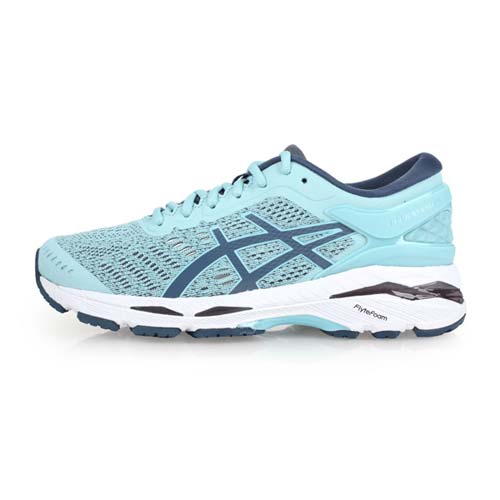 (女) ASICS GEL-KAYANO 24 慢跑鞋-路跑 訓練 亞瑟士 淺藍