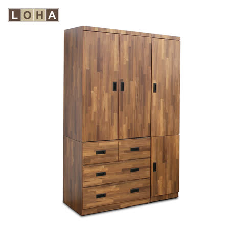 Original原創雙色
工業4X7尺四抽衣櫃