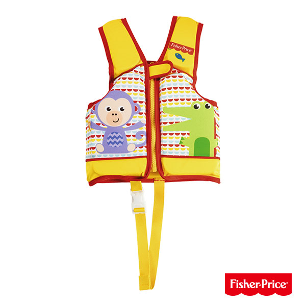 《購犀利》Fisher-Price幼兒水上安全助浮背心/充氣游泳衣