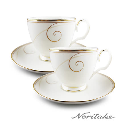 【日本Noritake】彩舞青春金邊對杯
