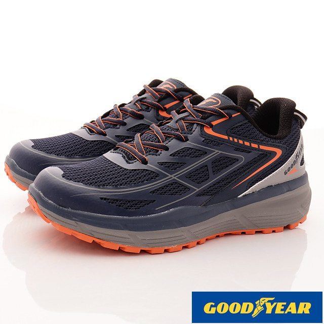 【GOODYEAR】輕量緩震跑鞋-MR83386藍-男段-(25.5-29cm)