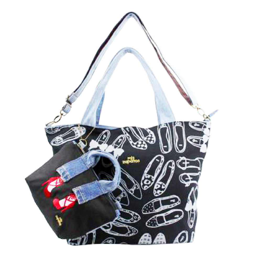 【mis zapatos】
蝴蝶結綁帶子母包