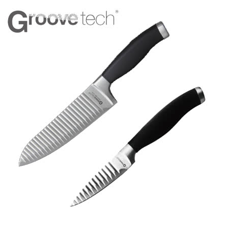 Groovetech
7吋廚師刀+3.5吋水果刀